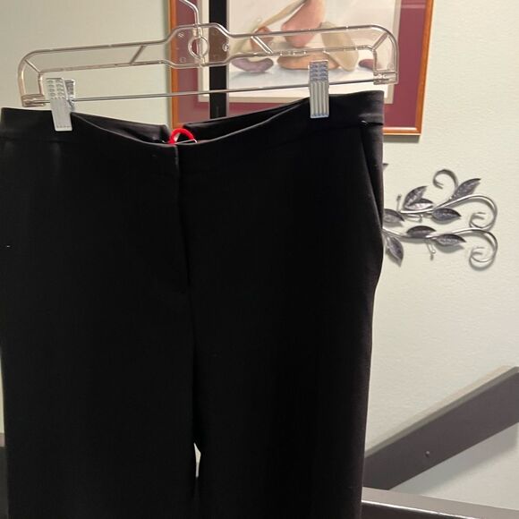 NWOT Tommy Hilfiger Black Dress Pants Classic Silhouette #DP344 - Picture 2 of 5